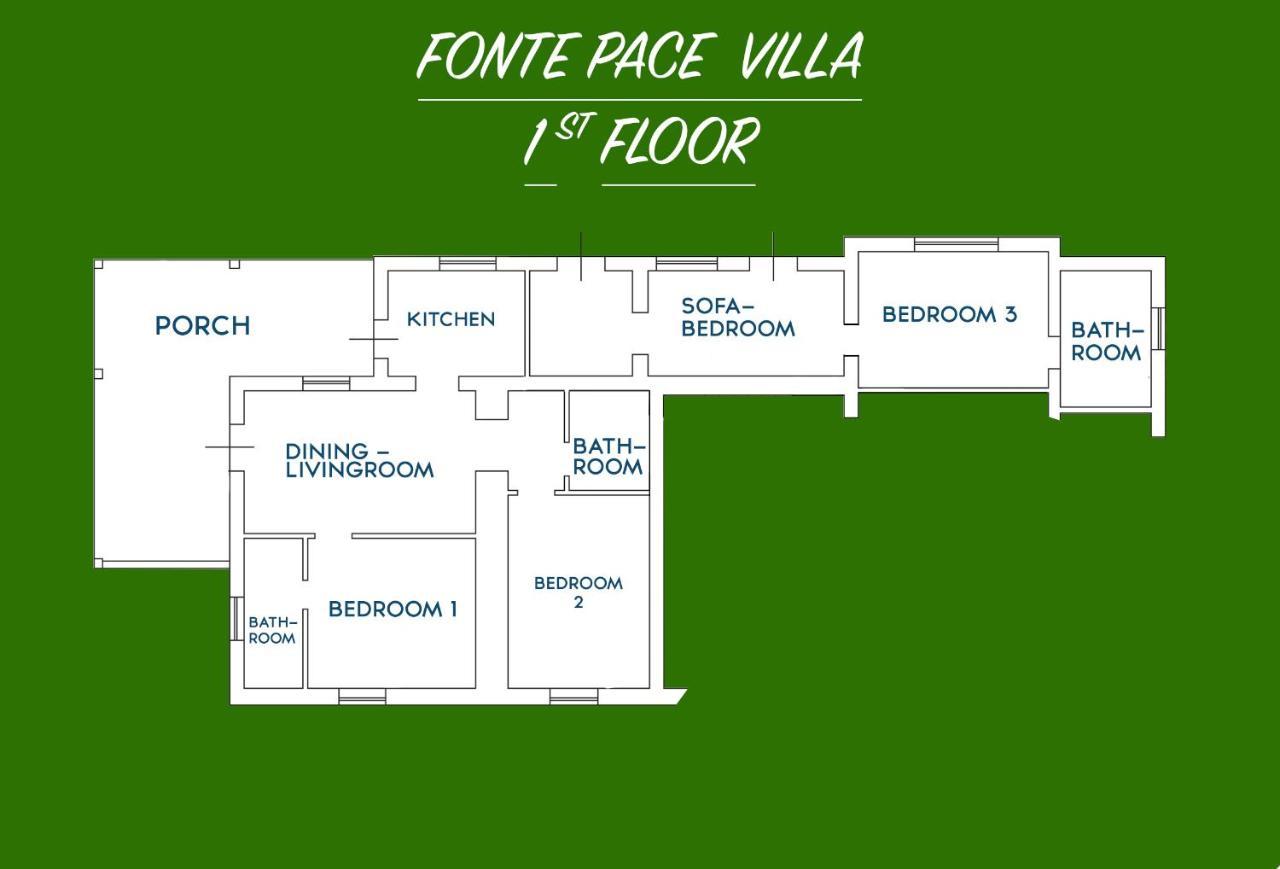 Fonte Pace Luxury Villa - A Fontanaro Property Paciano Exterior photo